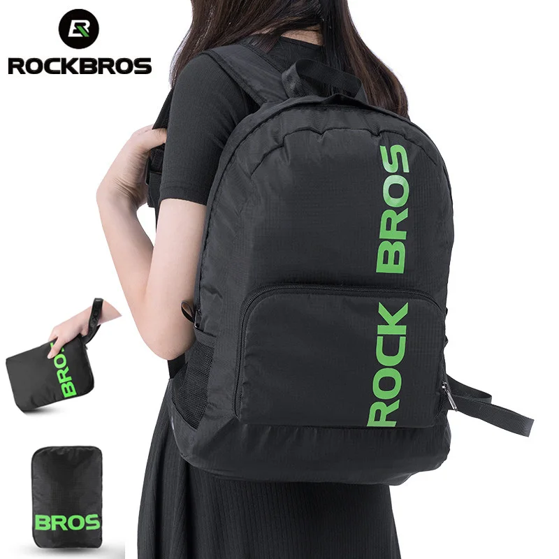 ROCKBROS портативный рюкзак для велоспорта непромокаемые складные сумки пешего