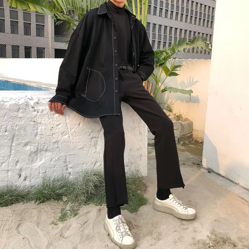 Женская и мужская одежда оригинальный уличный стиль GD джинсовая рубашка