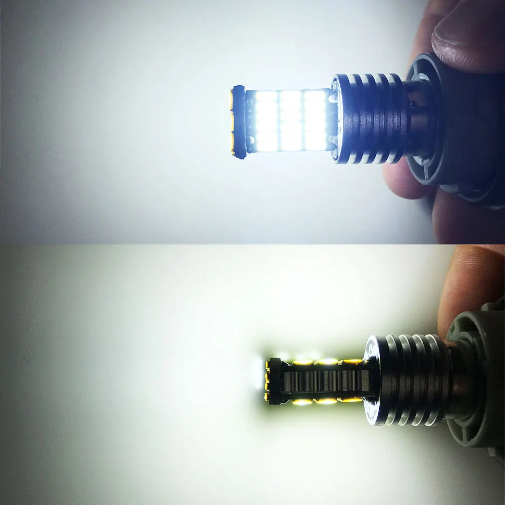 1157 светодисветодиодный P21/5 Вт BAY15D P21W 1156 BA15S светодиодный ная лампа 4014 45SMD