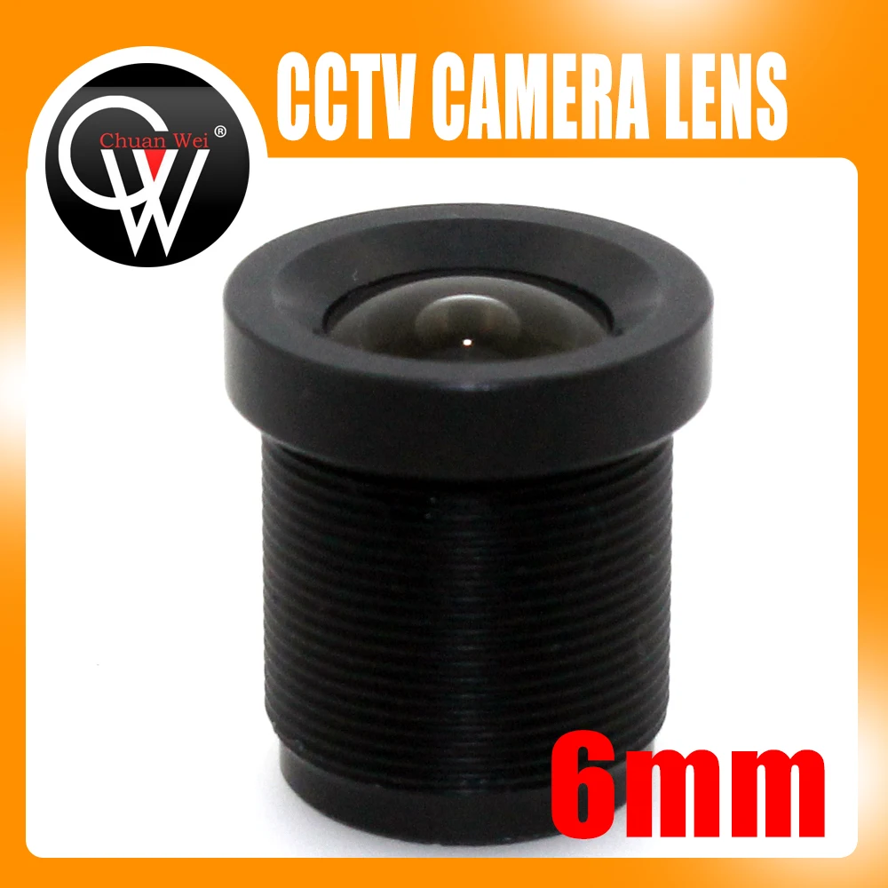 5 шт./лот 6 мм объектив плата камеры 1/3 &quotи 1/4&quot F2.0 для CCTV CCD CMOS безопасности|lens hood|lens