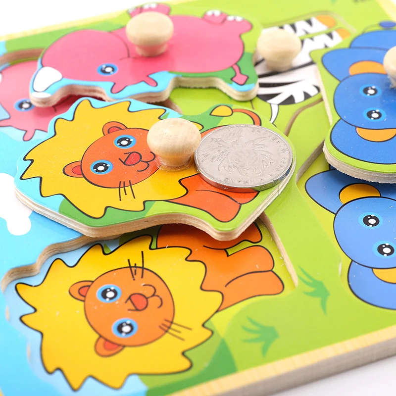 Новый 4 судов-древесных форм-деревянные регулируемая головоломка игрушка