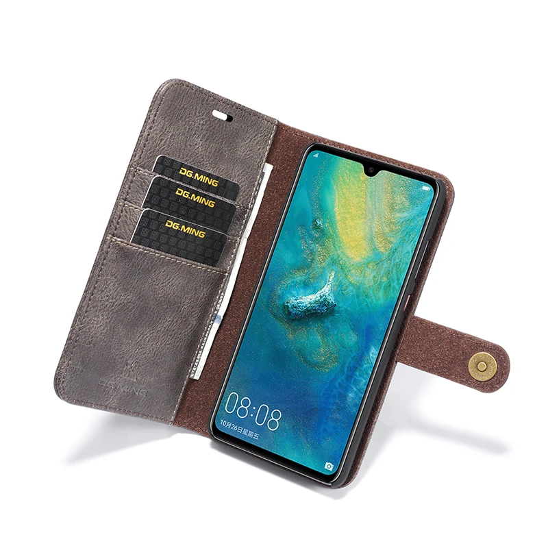 Для huawei mate 20 30 P20 P30 Pro Ретро Кожаный чехол-кошелек для телефона чехол на магните задняя крышка для huawei mate 30 mate 20 Lite Pro Чехол