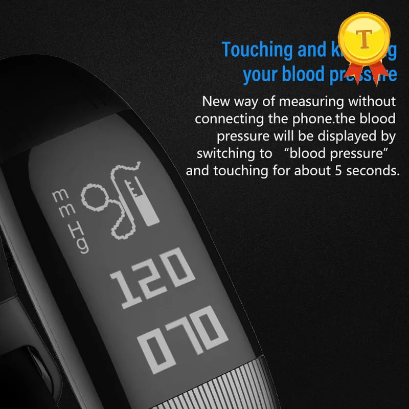 Фитнес браслет E18 с пульсометром фитнес для iphone android 2019|Смарт-браслеты| |