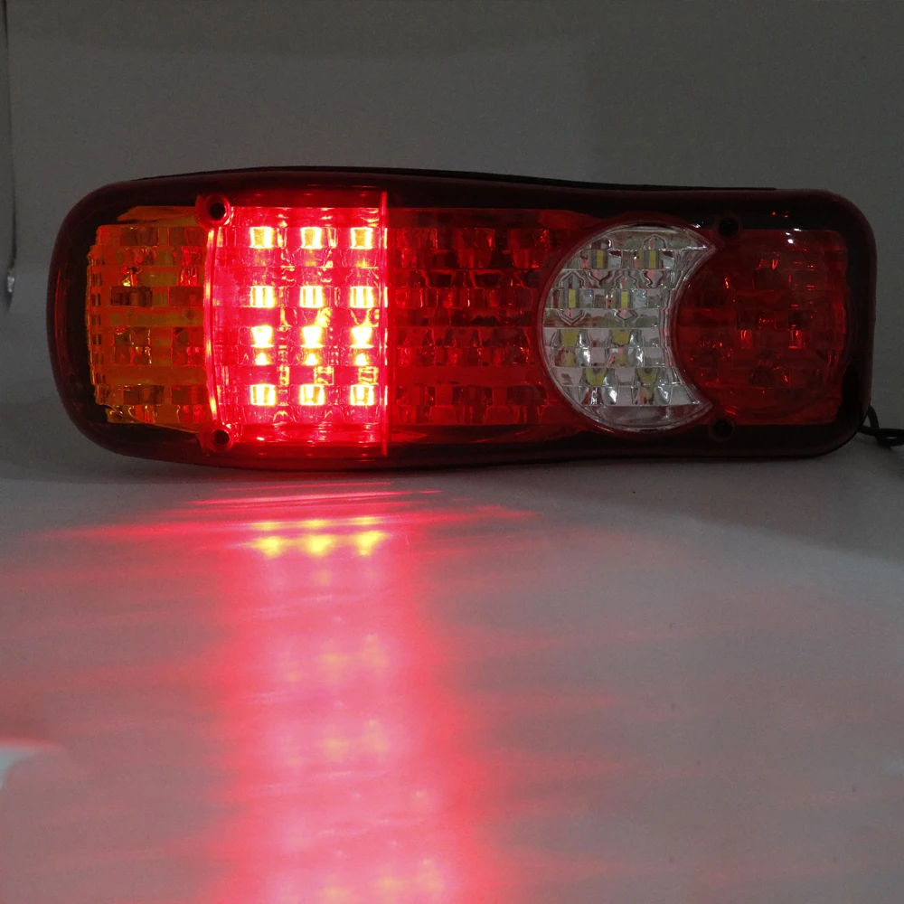 Водонепроницаемый DC 12V автомобиль грузовик светодиодный задний светильник