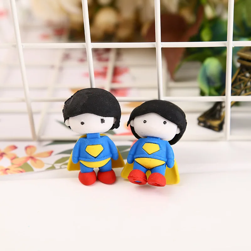 4 шт. креативные Diy Мультяшные милые ластики разборные детские игрушки резиновые