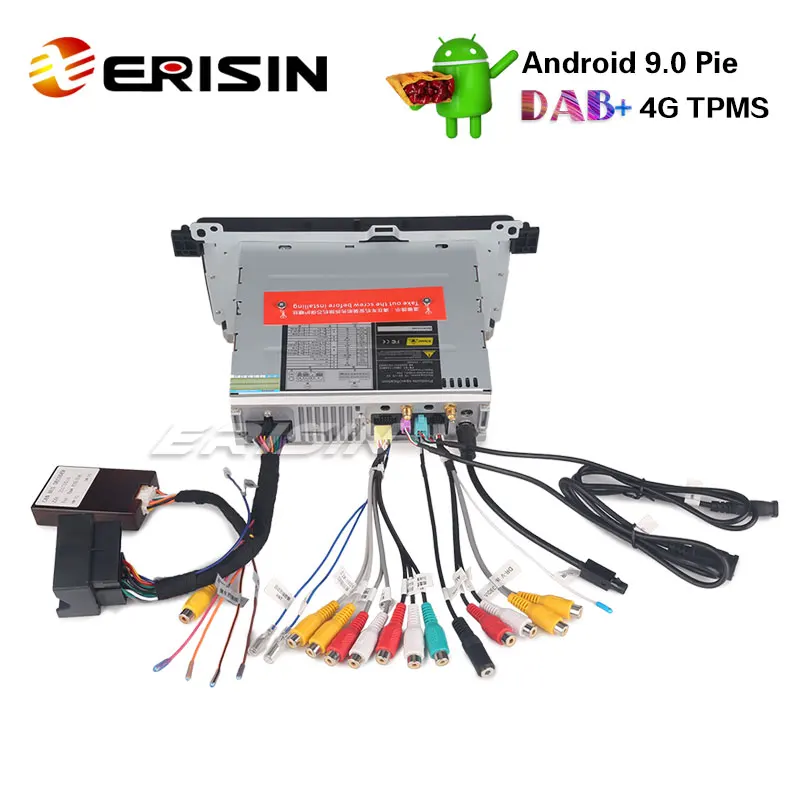 Erisin ES2993B 9 &quotAndroid 0 автомобильный стерео GPS Sat Nav TPMS 4G DAB + Wifi для BMW 5 серии E39 E53 X5