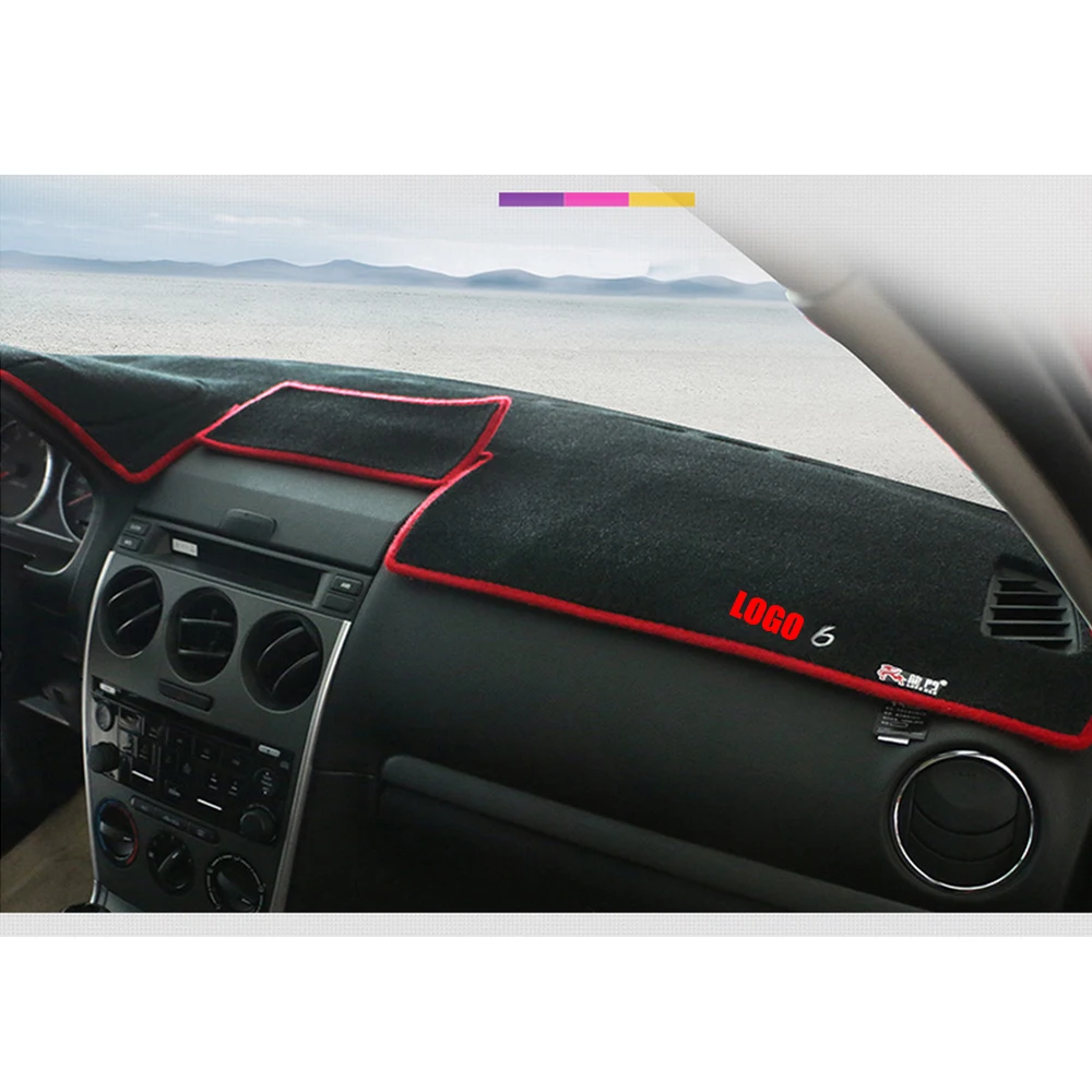 Для Mazda 6 2009 2010 2011 2012 автомобильный коврик для приборной панели Photophobism, коврик для ковриков, абажур, подушка, модные аксессуары для салона автомобиля