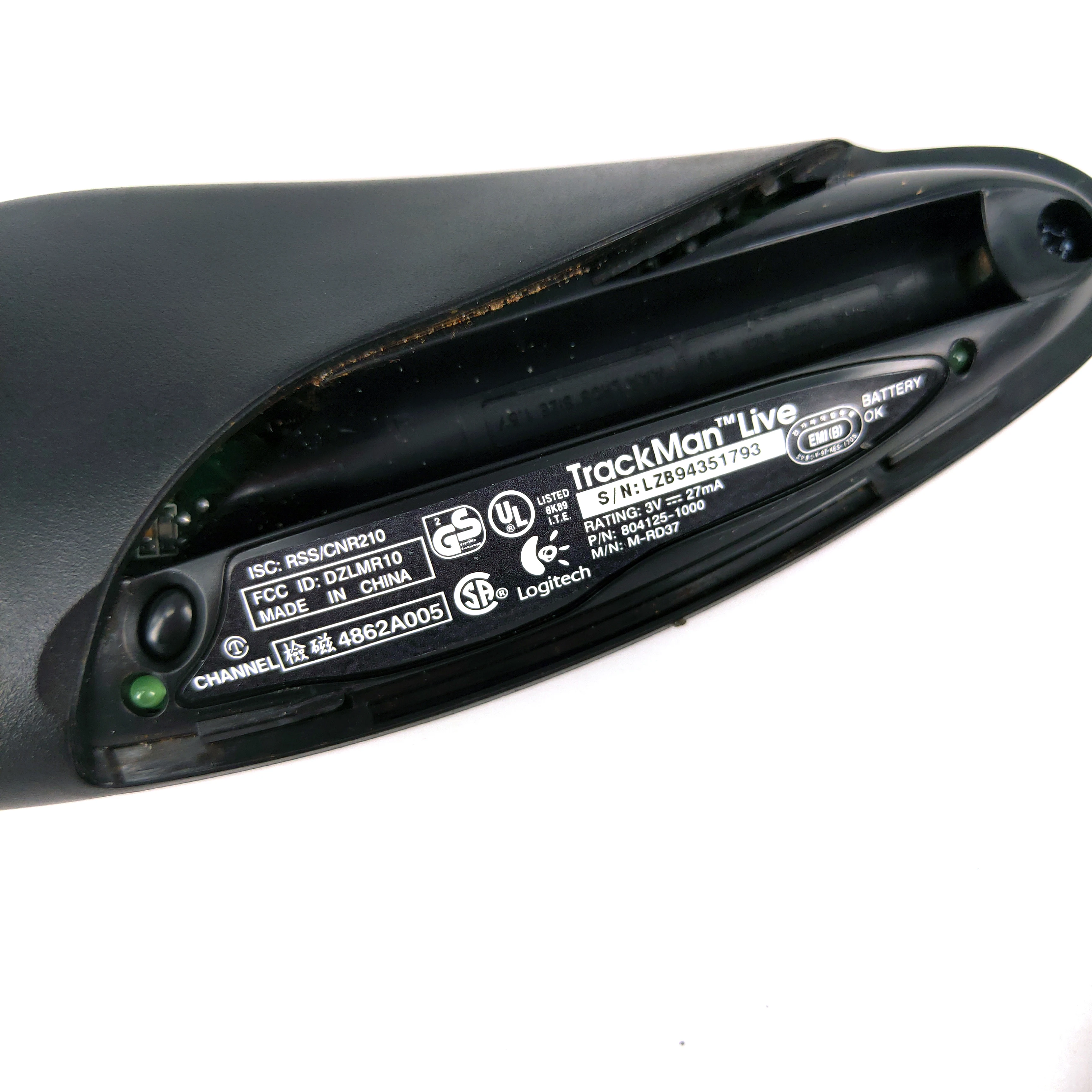 Б/у оригинальный пульт дистанционного управления для LOGITECH M RD37 Ung|Пульты ДУ| |