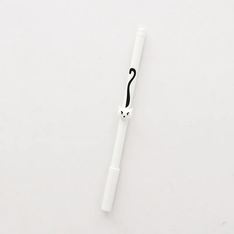 4 шт./партия гелевая ручка для кошек lapices Kawai caneta креативность papelaria ручки canetas милые канцелярские принадлежности kalem boligrafo Школьные Инструменты