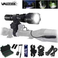 va 802 1000lm 400 yards weapon light tactical greenredwhite hunting flashlightrifle scope airsoft mountswitch18650charge