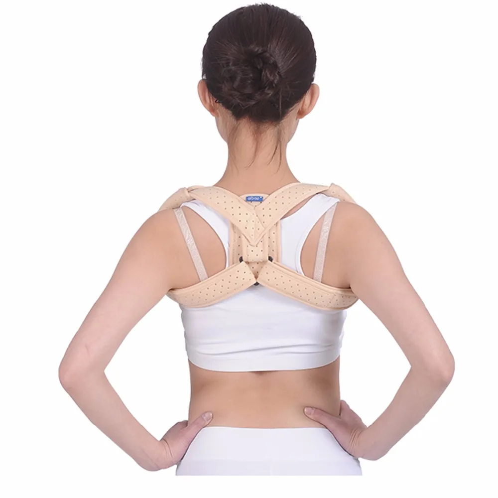 Корректор осанки до ключиц поддерживающий пояс для спины при переломе лопатки от