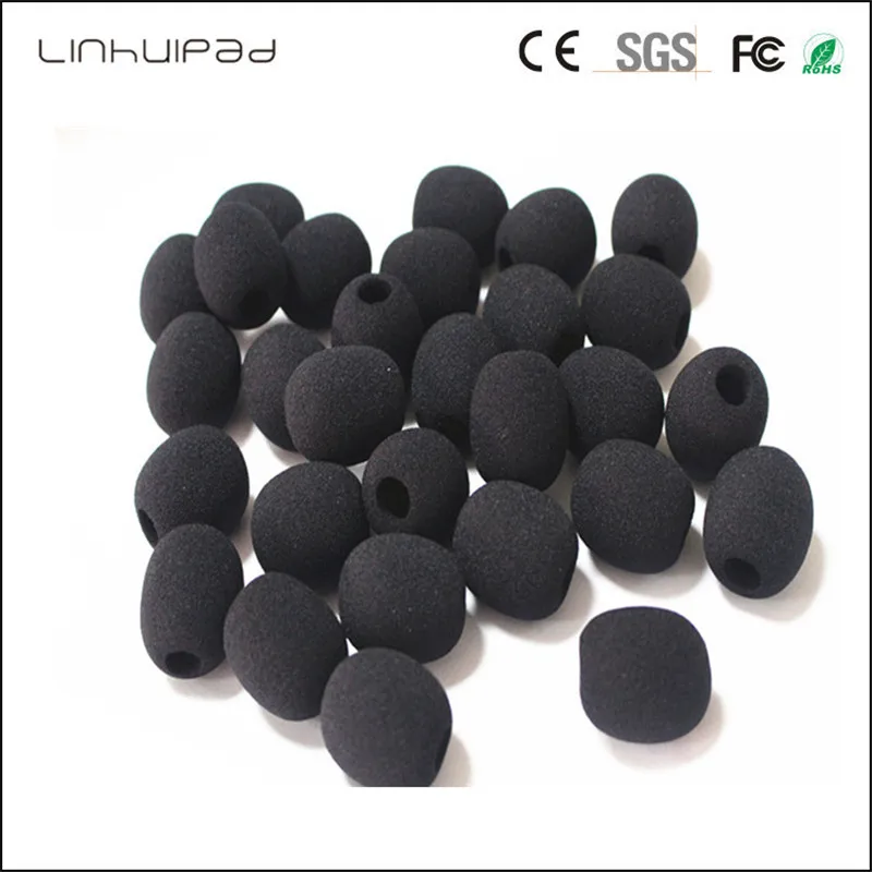 Linhuipad WS 0823 пенный (мягкий) микрофон лобовое стекло Губка крышка 8 мм внутренний