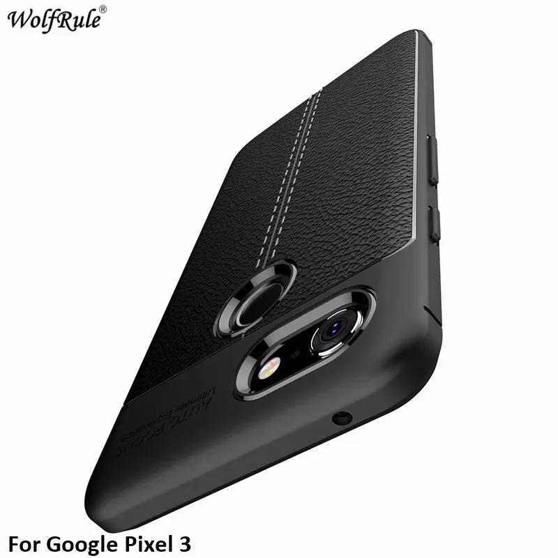Для покрытия Google Pixel 3 Чехол WolfRule Мягкий Силиконовый ТПУ Бампер корпус чехол для