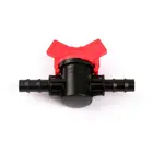 3 шт. 811 мм PE шаровой кран для шланга зазубренная головка Оросительная труба клапан садовая теплица приподнятая кровать капельный аэропоника регулятор тумана