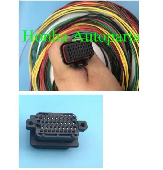 Бесплатная доставка от 1 шт. жгут проводов Motec/Haltech ECU 34 PIN Женский Разъем DTA S60 И S80 со