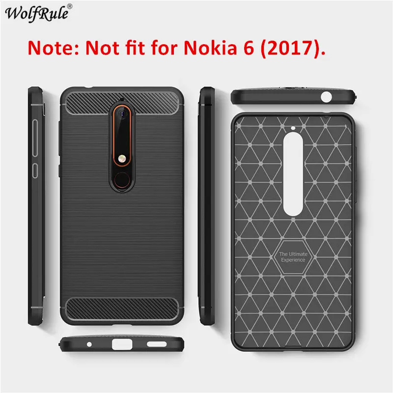Чехол для Nokia 6 1 Мягкий Силиконовый прочный бампер телефона 2018 чехол подходящие