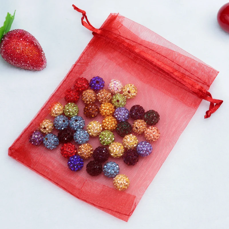 Мешочки для ювелирных изделий 9 х12 см из органзы | Украшения и аксессуары