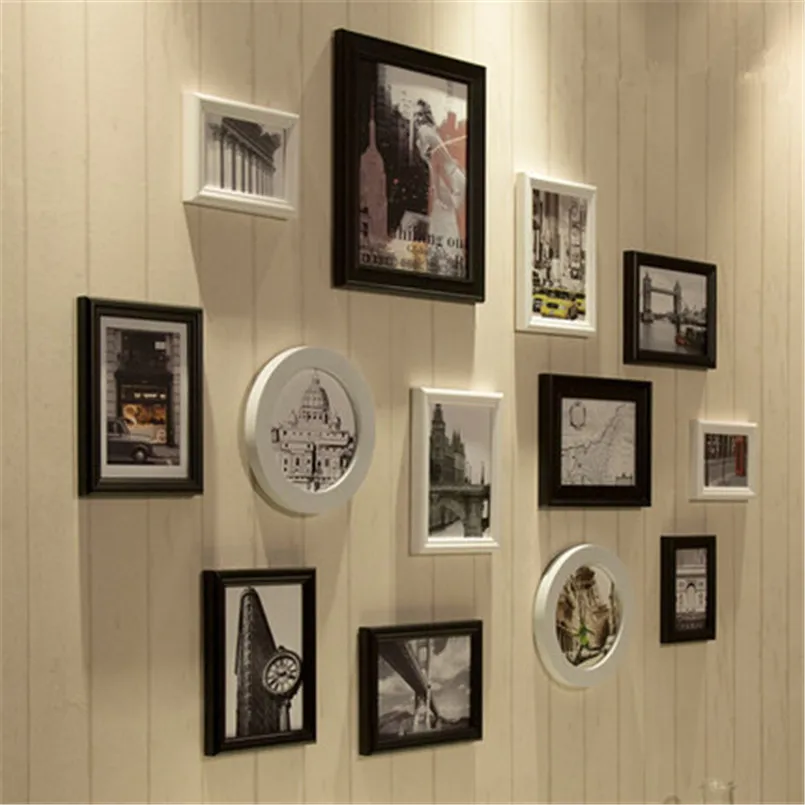 Деревянная рамка для фотографий элегантная 3D фоторамка сани жесткая поделка