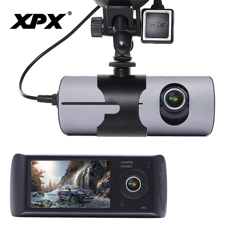 Видеорегистратор XPX R300 Автомобильный видеорегистратор с GPS Full HD 1080P Камера