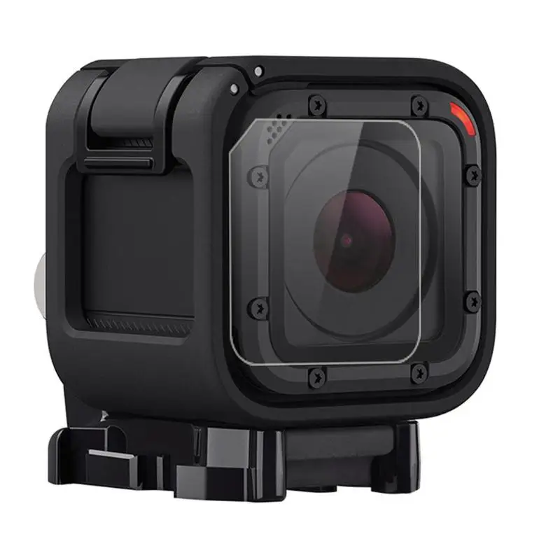 Закаленное защитное стекло для ЖК-экрана Go Pro с защитой от царапин и отпечатков пальцев и антибликовым покрытием для GoPro Hero 5/4 Session