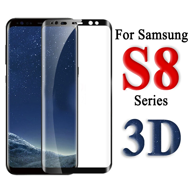 3D закаленное стекло для samsung galaxy s8 plus защита экрана sumsung galax note8 Защитная броня не s 8 tremp saver чехол