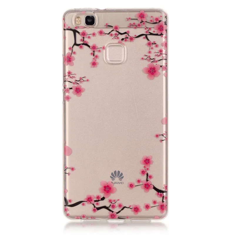 Nephy четкое мягкой сотовый Чехол для телефона huawei P8 P9 Lite 2017 P10 P20 плюс Honor 6C 8 Коврики
