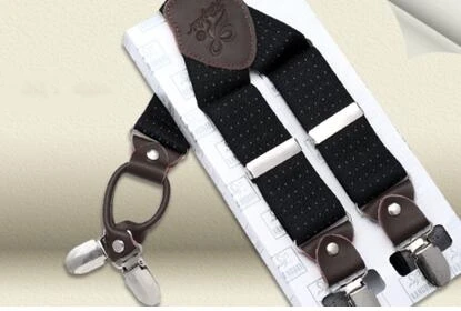 Подтяжки из натуральной кожи для мужчин подтяжки в западном стиле брюк|men suspenders