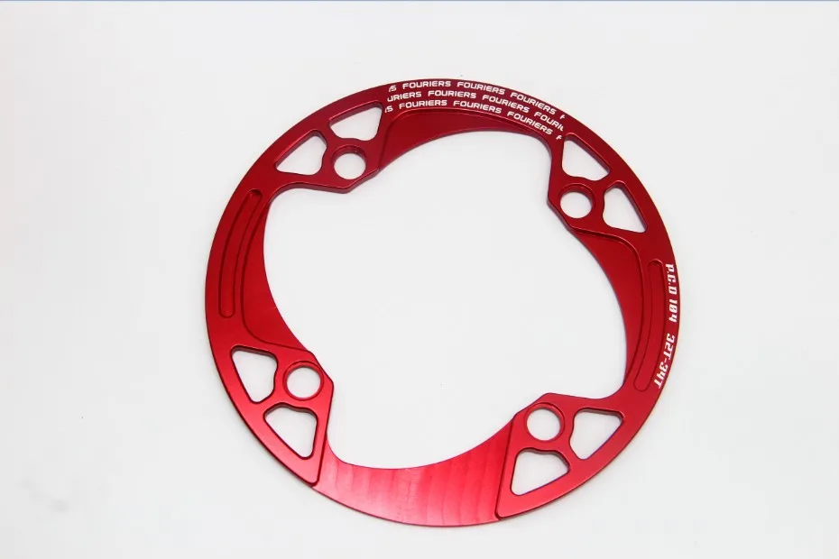 Fouriers велосипедная Звездочка направляющая цепь Bash Guard BCD 104 подходит 30-40 T свободная