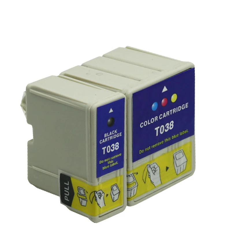 Совместимый чернильный картридж T038 T039 для принтера epson C41 2 шт.|ink cartridge|ink cartridge for