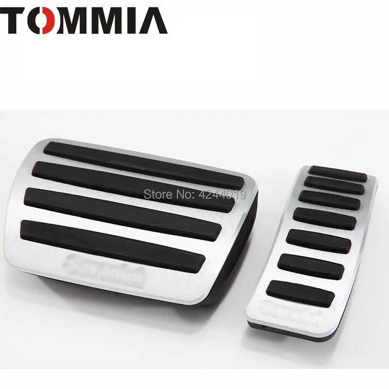 Автомобильная педаль TOMMIA для Audi A4 A4L A6 A6L A8 A7 Q5 A5 Q7 подножка тормоз и накладка на