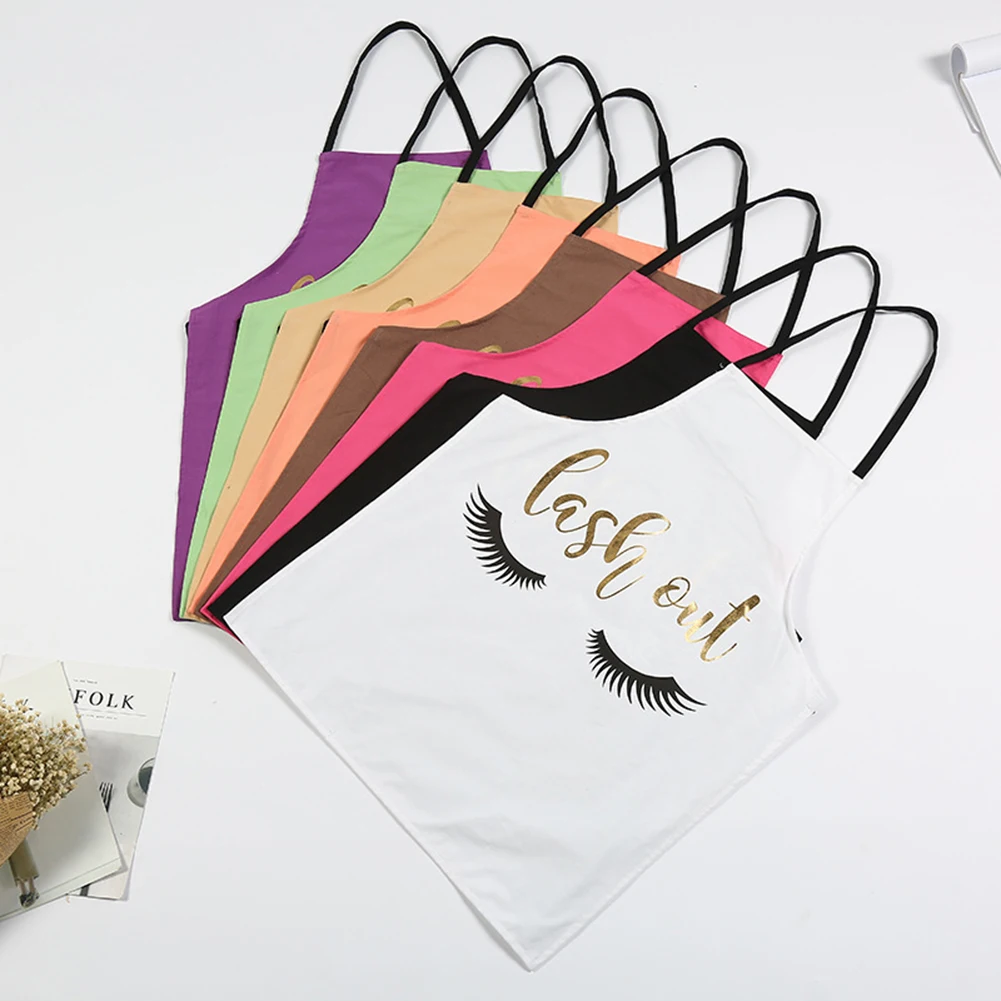 Горячая распродажа! Bronzing love Pattern Прекрасный домашний кухонный хлопковый фартук