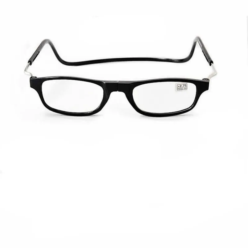 KESMALL Reading Glasses Women Men Magnetic Front Connect Eyeglass Hang Folding Acetate Frame Reader Gafas Lectura YL452 | Аксессуары для
