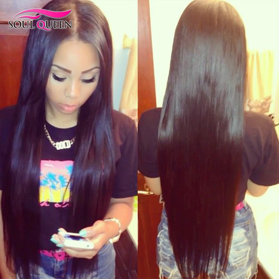 Бразильские Волосы Девственницы Прямо 7А Необработанные Девственные