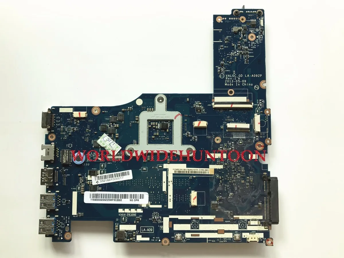 Высококачественная материнская плата для ноутбука Lenovo Ideapad G505S 90003233 VALGC_GD с