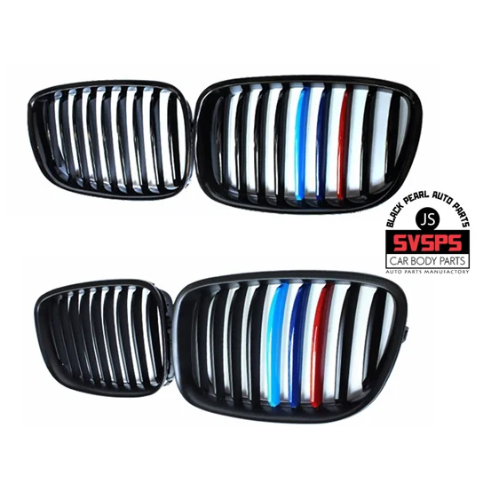 

High Quality ABS Front Middle Grille Single Slat Style Two Color Options For BMW 5-series GT F07 2010-2018