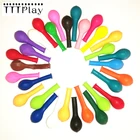 30 шт.лот, 5 дюймов, толстые белые латексные шары, надувные свадебные украшения вечерние воздушные шары, товары для дня рождения, шары с аркой