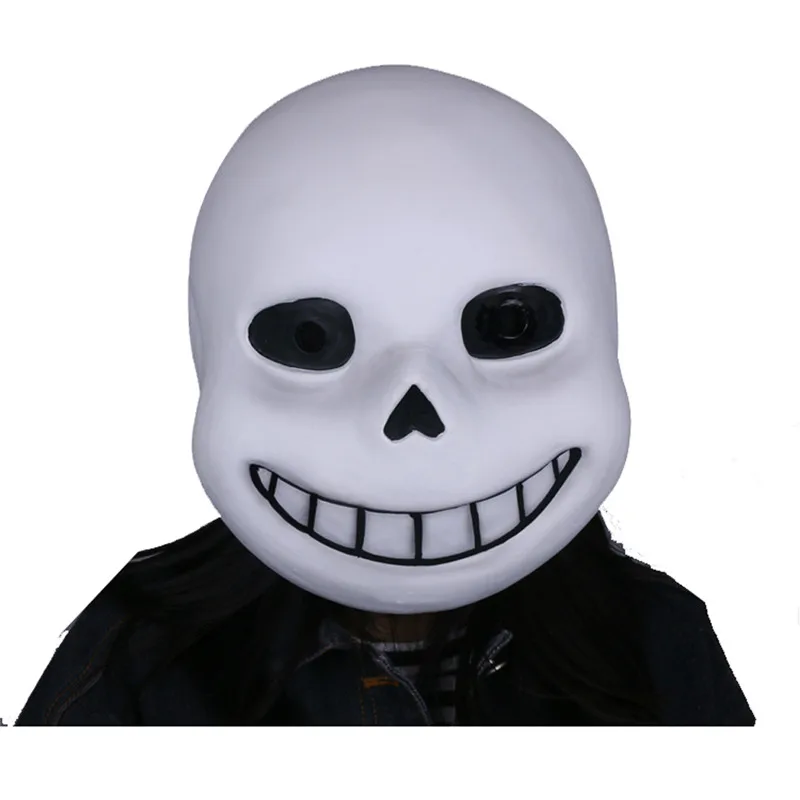 Игра Undertale маска Sans косплей дети Adlut светящиеся маски папируса Хэллоуин Необычные мяч без латекса шлем костюм реквизит