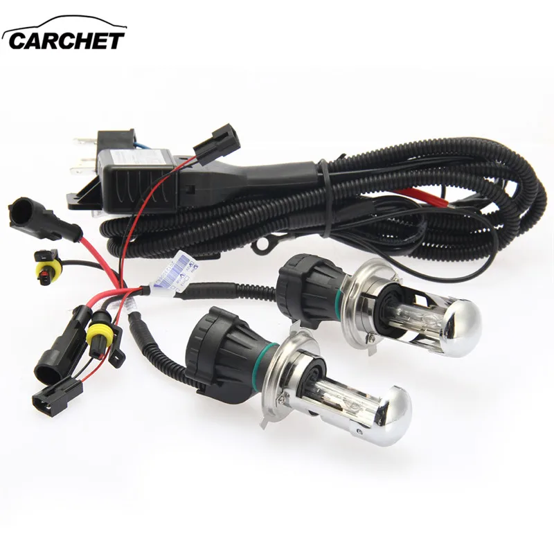 CARCHET 12V 35W Автомобильные лампы Белый H4 ксенон Высокий/Низкий биксеноновый свет