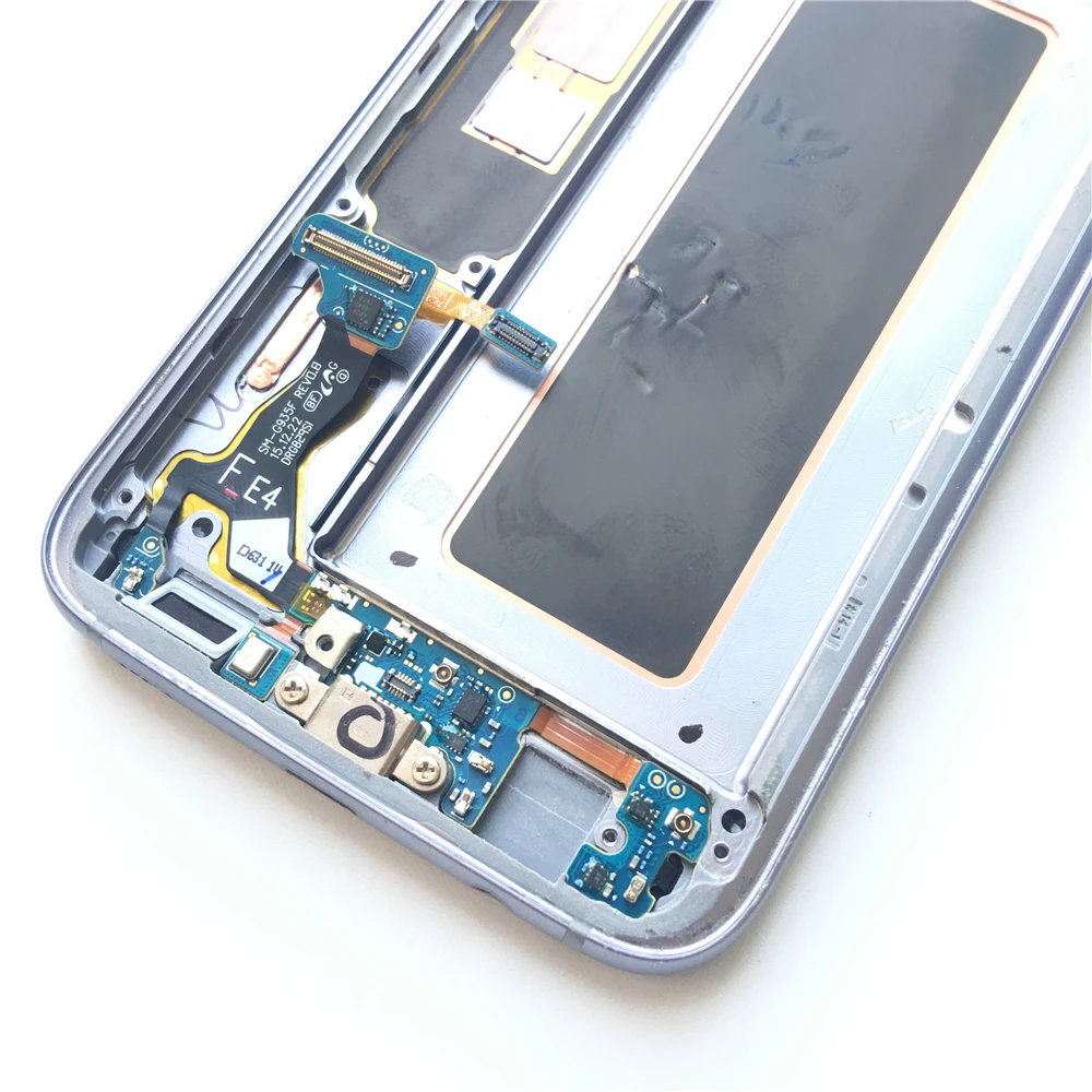 100% протестированный рабочий AMOLED ЖК дисплей FIX2SAILING сенсорный экран в сборе для