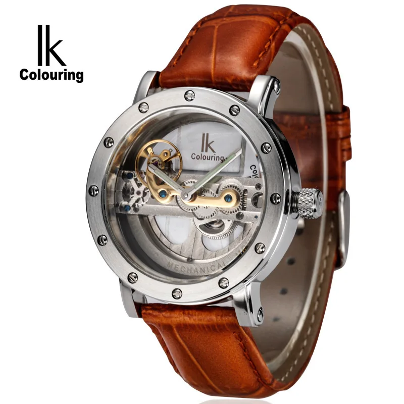 Оригинальные механические мужские часы Tourbillon автоматический роскошный бренд