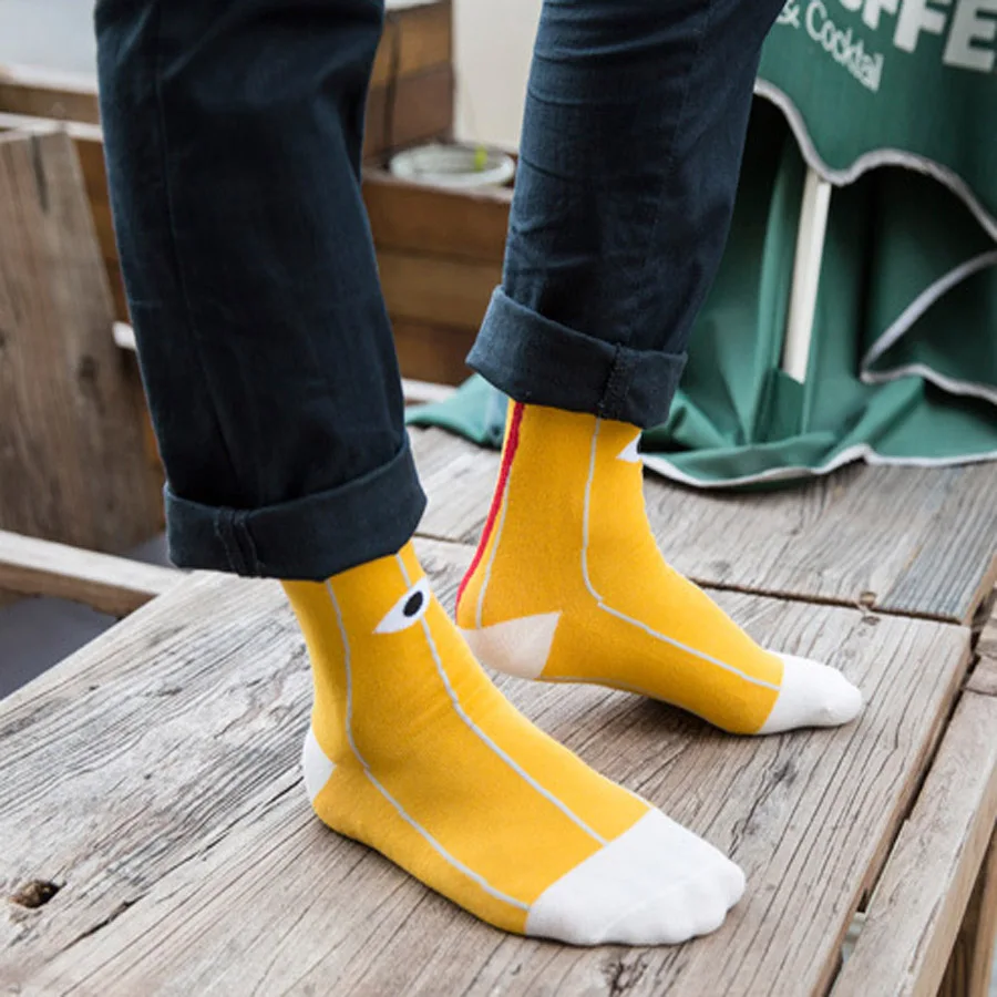Летние классные мужские носки [COSPLACOOL] с рисунком глаз|men socks|mens socks patternsocks breathable |