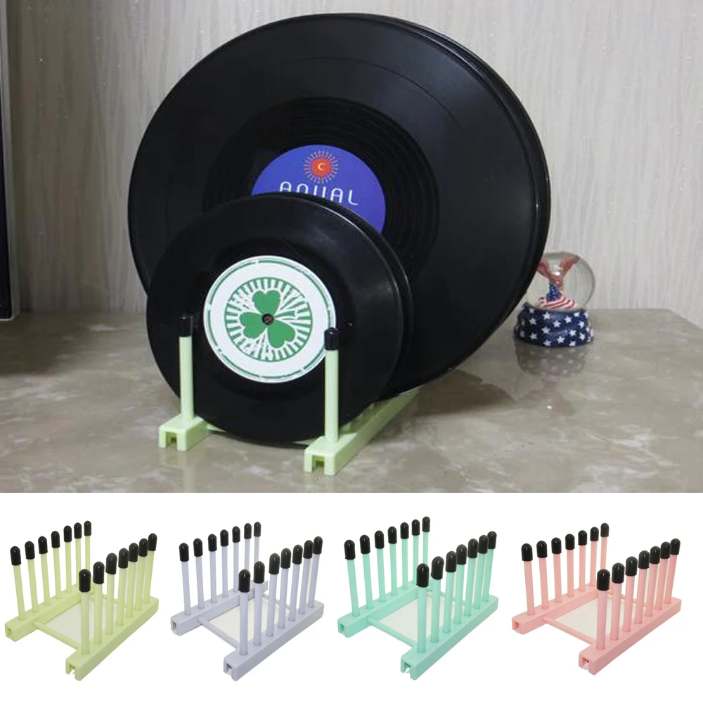 LP Record Rack-сушилка для виниловых альбомов, подходит для 1" и 7" Record Album