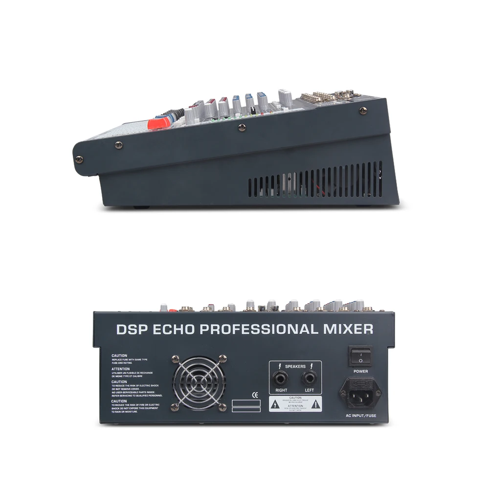 Good quality Clean sound!!8 Channels 500 Watt Power Amplifie Mixer Digital Audio Mixing Console with 48V Phantom USB Slot | Электроника