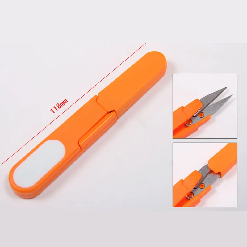 SHOU DIAO 1PC Mini Fishing Multi-function Portable Plastic Scissors Line Cutter Gear Equipment | Спорт и развлечения