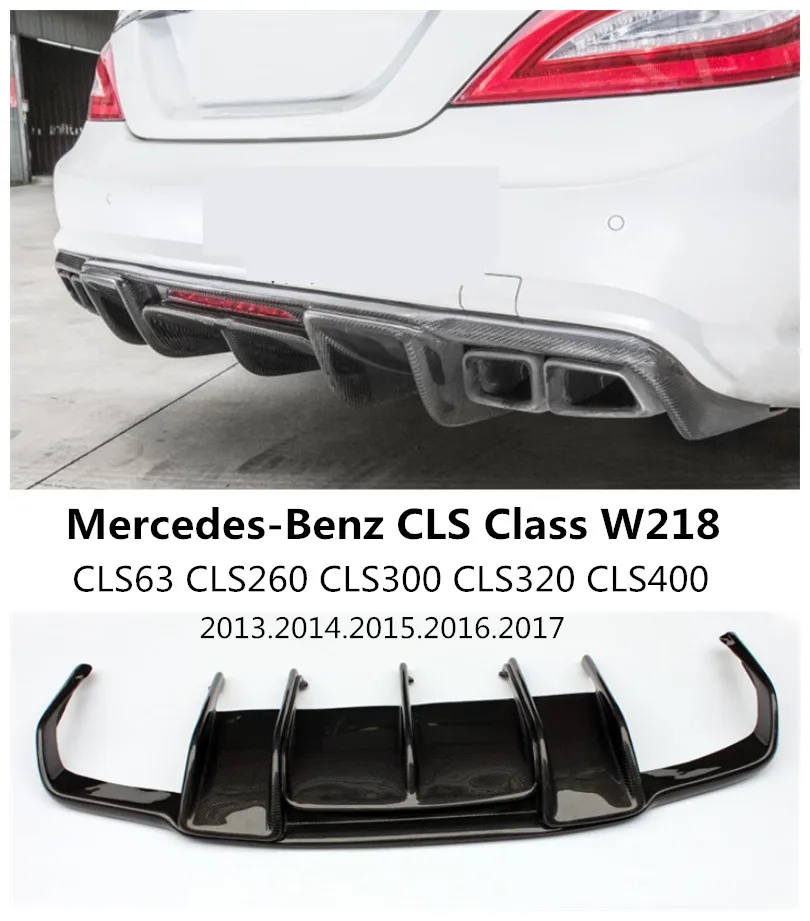 Задний спойлер из углеродного волокна для Mercedes Benz CLS Class W218 CLS63 CLS260 300 CLS400 2013 2017