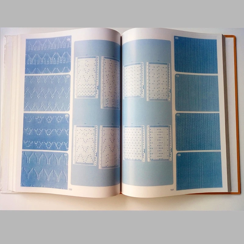 Брат вязальная машина DIY свитер объем Punchcard шаблон Книга 319 страниц Бесплатная