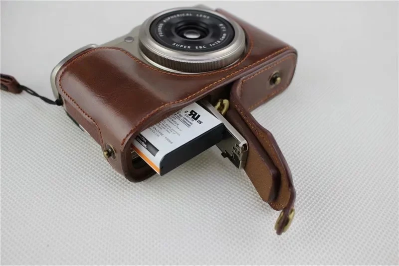 Роскошный чехол для камеры из искусственной кожи Fuji Fujifilm XF10 защитный чехол|Сумки