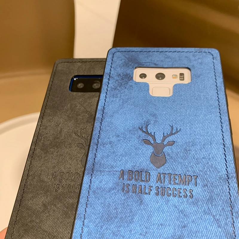 Мягкий чехол из ТПУ с рисунком оленя для Samsung Galaxy S8 S9 S10 Plus S10e M10 M20 M30 A10 A20 A30 A50 A40 A70 A9