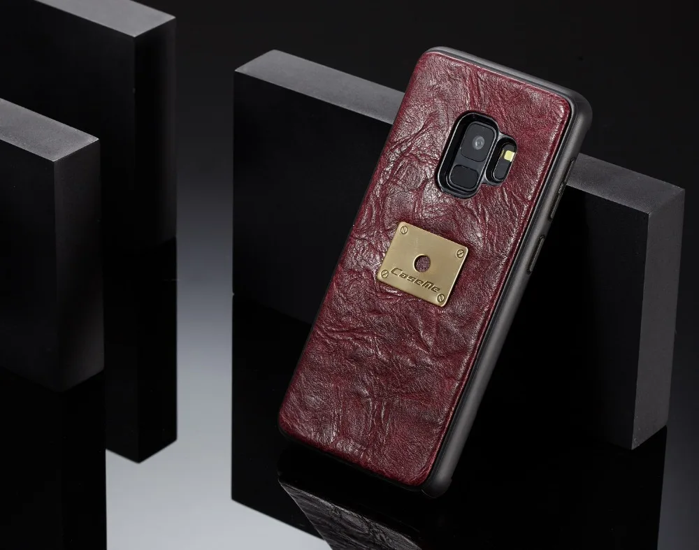 S9 Phone Case CaseMe Luxury Leather Magnetic Back Cover For Samsung S8 Plus S7 edge Note 8 | Мобильные телефоны и