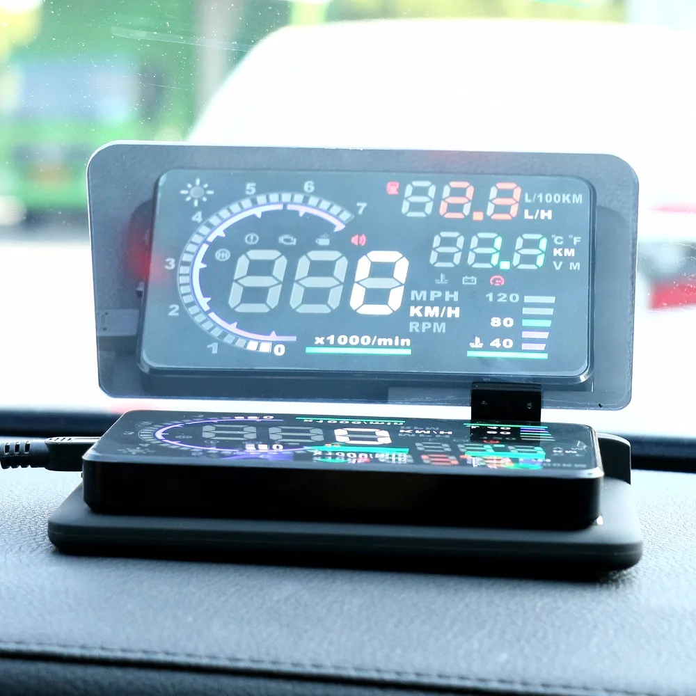 Универсальный смартфон проектор HUD Дисплей Держатель Автомобильный gps навигатор